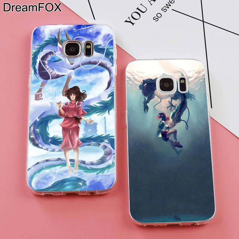 DREAMFOX K115 Haku Унесенные призраками Мягкий силиконовый чехол из ТПУ для samsung Galaxy Note S 6