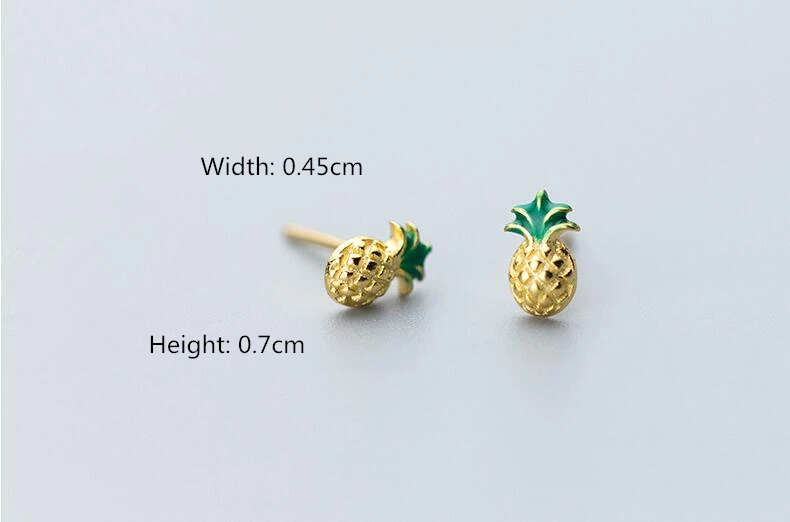 Женские серьги-гвоздики из серебра 925 пробы с эмалью | Украшения и аксессуары