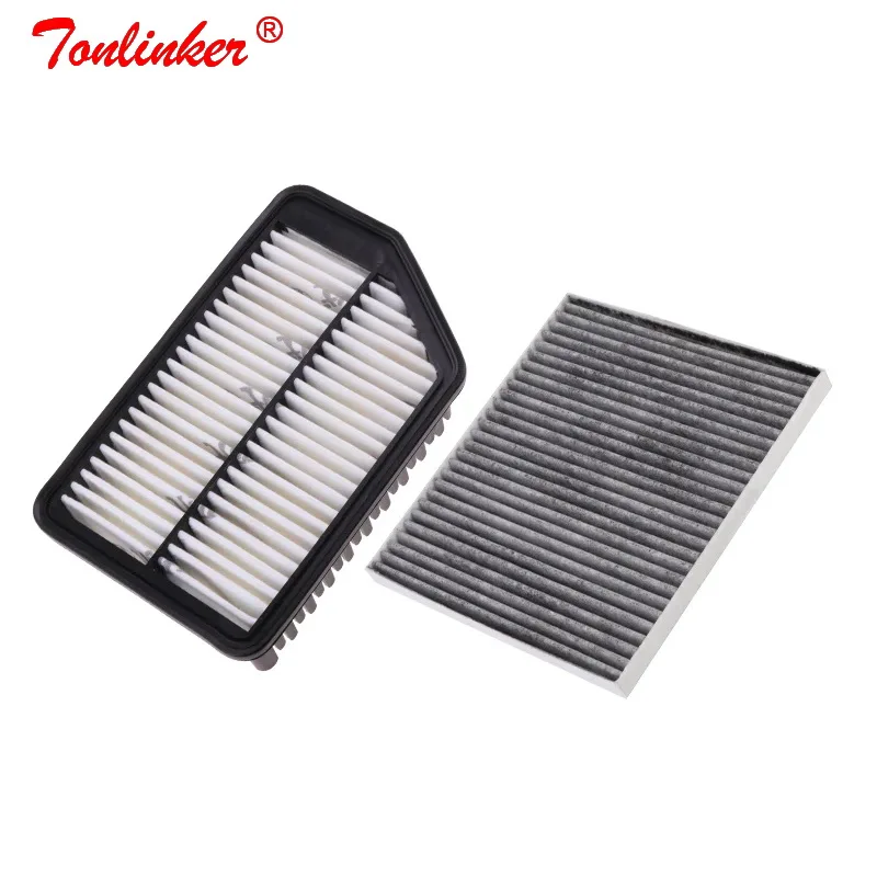 2 Pcs Filter Set Автомобильный воздушный фильтр 28133-4V100 для KIA K3 1.6L 2010/железо добывающей промышленности Рио 2 2005/железо добывающей промышленности Рио 3 2011/железо добывающей промышленности Carens 2005/железо добывающей промышленности Sportage 1,6 2.0L 2.4L 2004-2009 2010 - Цвет: 2 Pcs Filter Set