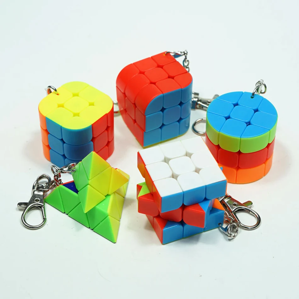 2x2 3x3 треугольный Плющ колонна магический куб брелки головоломка игрушка