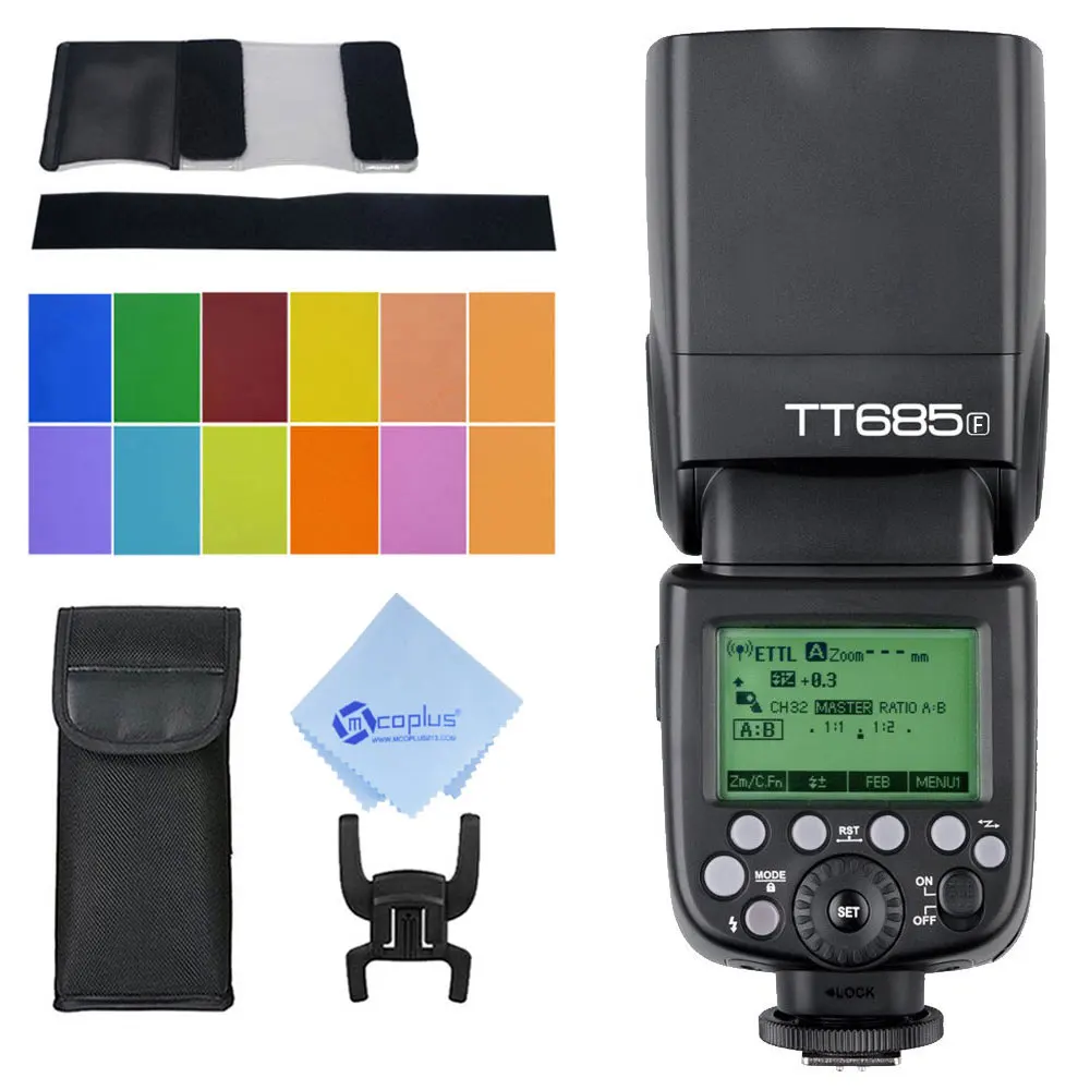 Godox tt685f 2.4 г HSS 1/8000 s TTL GN60 Беспроводной Вспышка Speedlite для Fujifilm Fuji x pro2/1 t20 X T2 t1 t10|flash for