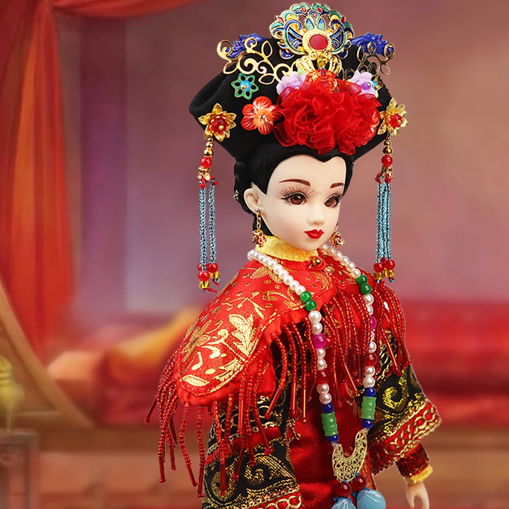 Кукла Шарм Fortune Days East Древняя китайская Династия Цин Невеста 1/6 кукла с макияжем 14