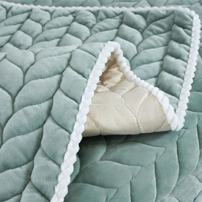 1 шт. чехол для дивана полотенце современный плюшевый розовый/серый Принт мягкий