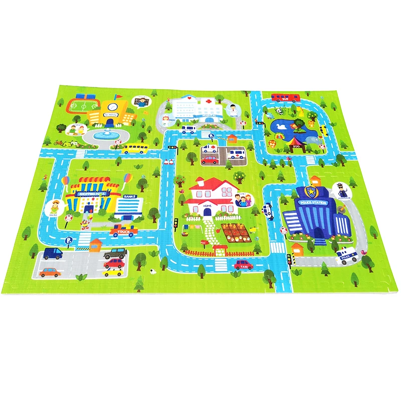 60*60 см * 6 шт. детский игровой коврик пазл развивающие Разделение совместных EVA