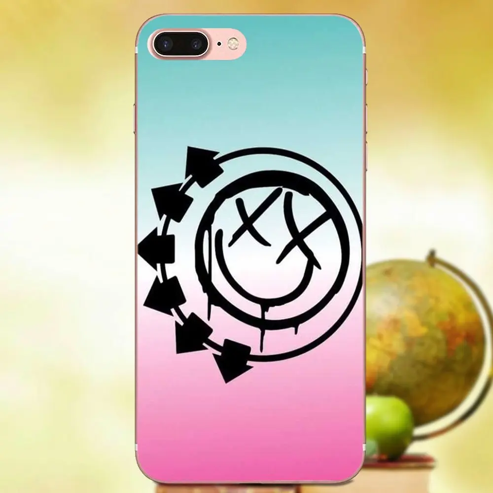 Rock Band Blink 182 Мягкий ТПУ чехол для телефона Huawei P7 Honor 4C 5A 5C 5X 6 6C 6A 6X 7 7X 8 9 V8 V10 Y3II Y5II Y6II G8
