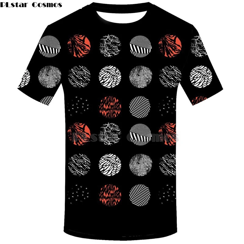 Футболка Twenty one pilots, Мужская 3D футболка, harajuku, топ, хип-хоп, Мужская футболка, уличная одежда, топы, модная мужская одежда, футболка