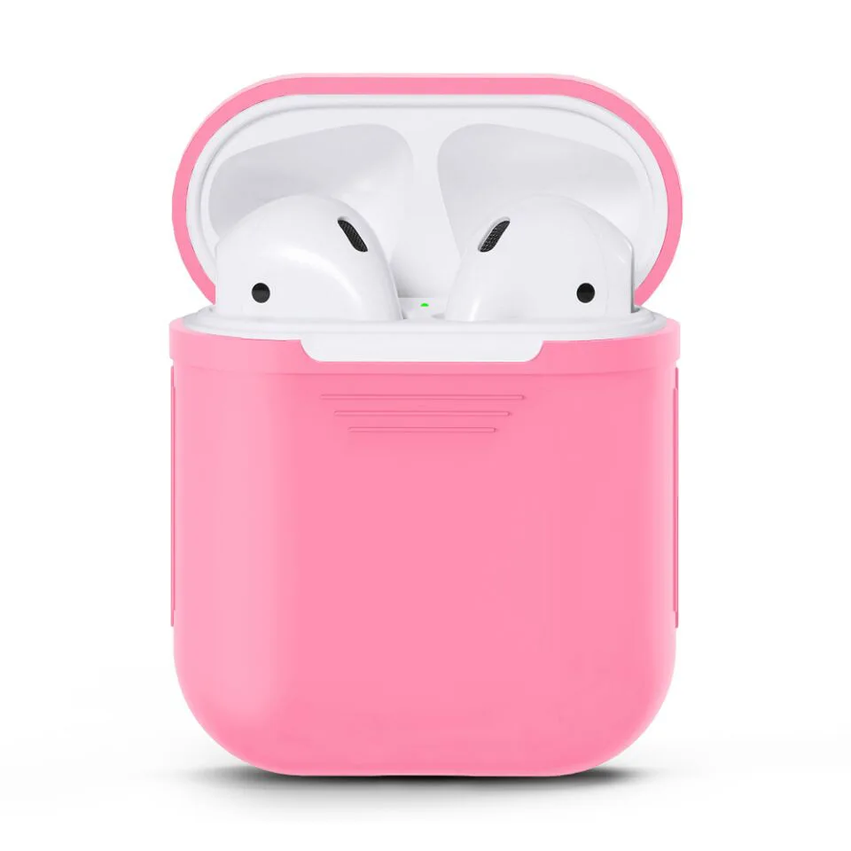 AirPods Bluetooth чехол для гарнитуры Airpods силиконовая крышка airpods аксессуары air pods