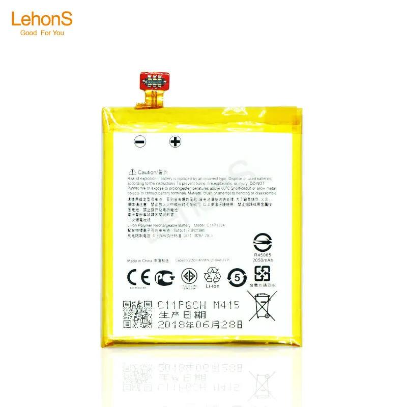 LehonS 2050 мАч батарея для смартфона Asus ZenFone 5 A500G Z5 A500 A500CG A501CG A500KL T00F T00J C11P1324 | Мобильные