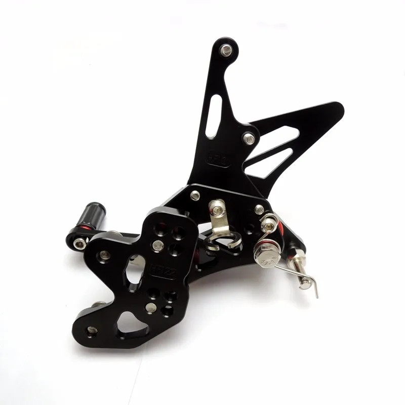 KEMiMOTO для SUZUKI GSX-R 600 750 2006 2007 2008 2009 2010 GSXR600 GSXR750 GSXR ЧПУ Регулируемые задние комплекты ухода за кожей ног колышки Сзади наборы для ухода за кожей