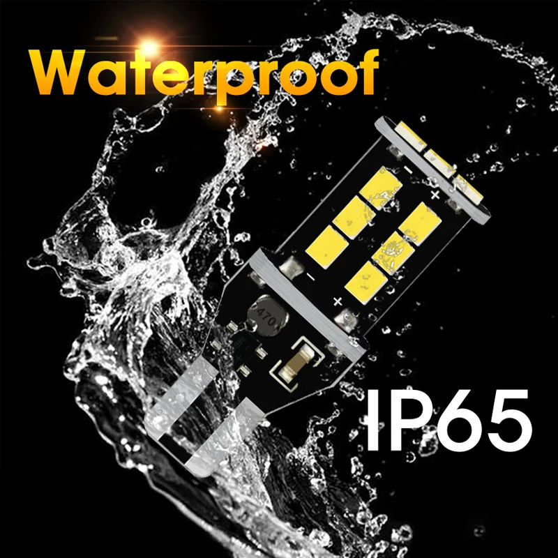 2 шт. автомобисветодиодный светодиодные лампы hlxg T15 921 912 w16w | Автомобили и