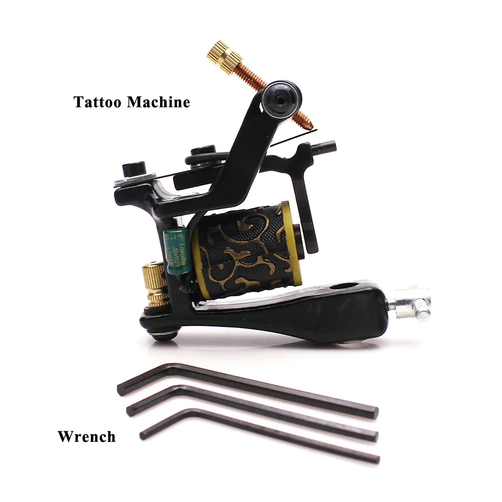 Тату пушки профессиональная Перманентная тату машина 12 рулонов обмотки