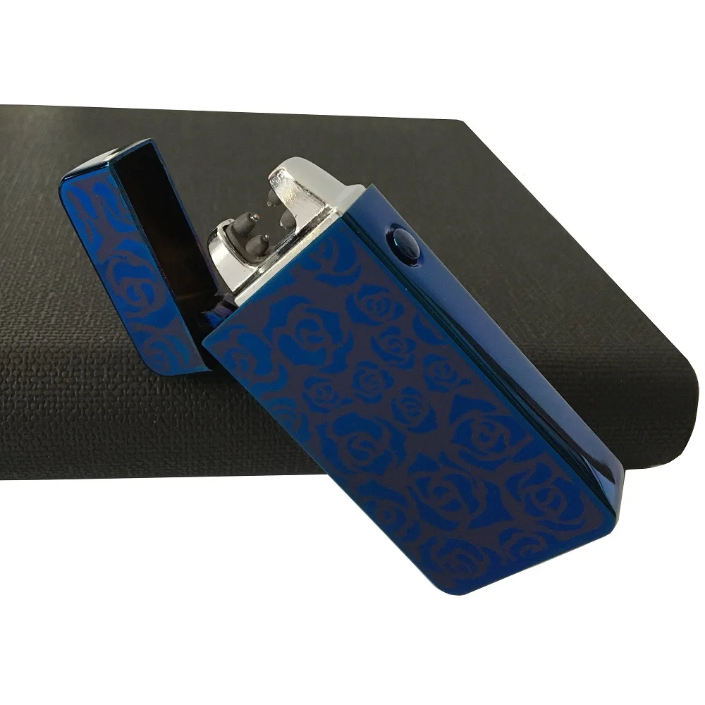Зажигалка с двойной дугой Smoke USB перезаряжаемая ветрозащитная зажигалка