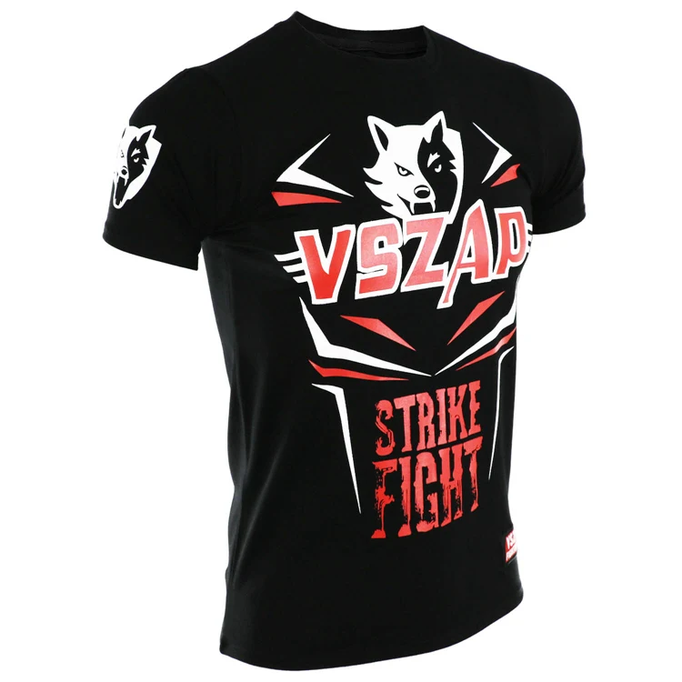 VSZAP футболка с коротким рукавом для тренировок и боевых искусств
