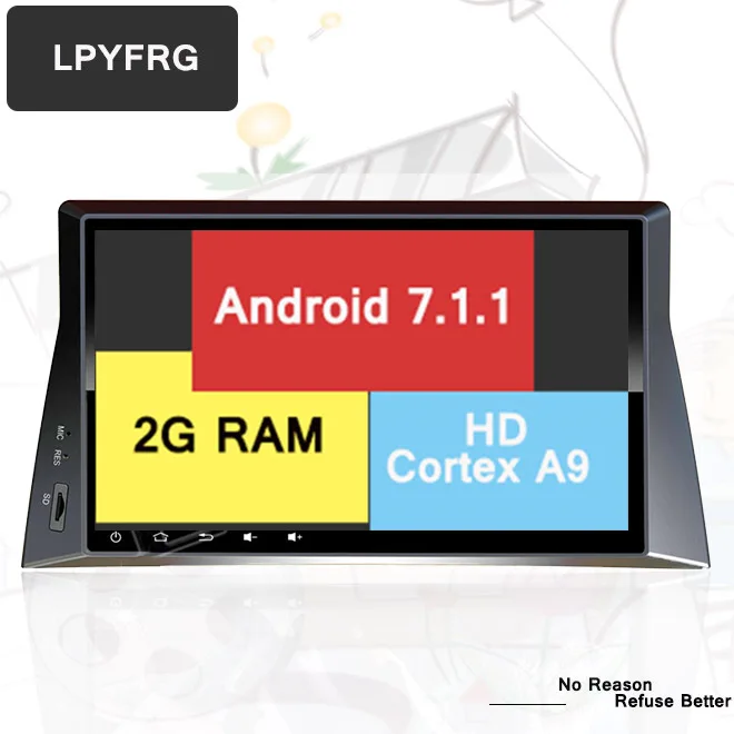 Автомагнитола с GPS навигацией на Android 7 1 мультимедийный DVD плеер для Honda Accord 8 2008 2009