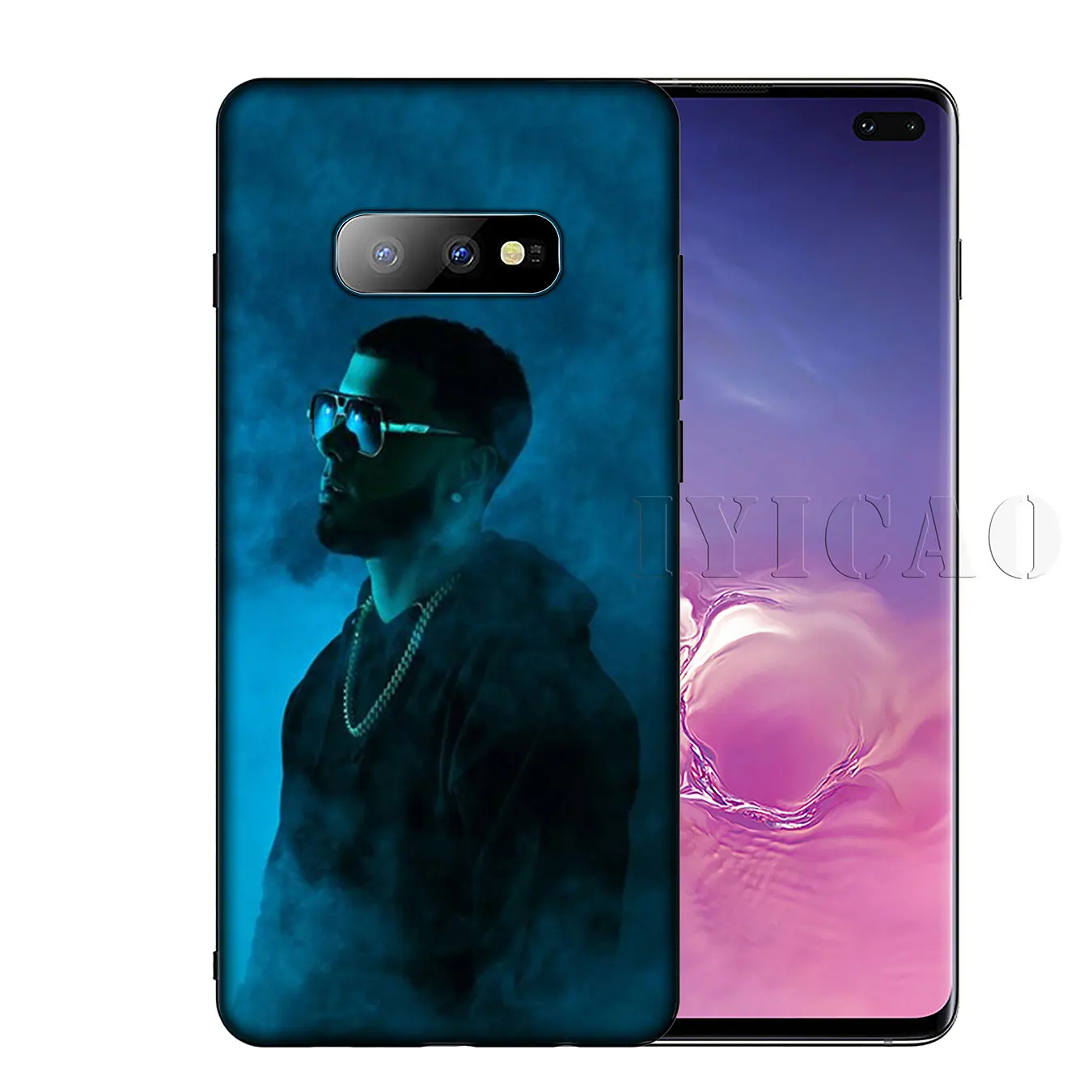 IYICAO Anuel AA Soft Silicone Phone Case for Samsung Galaxy S20 Ultra S10 Lite S9 S8 Plus S6 S7 Edge S10e Cover |