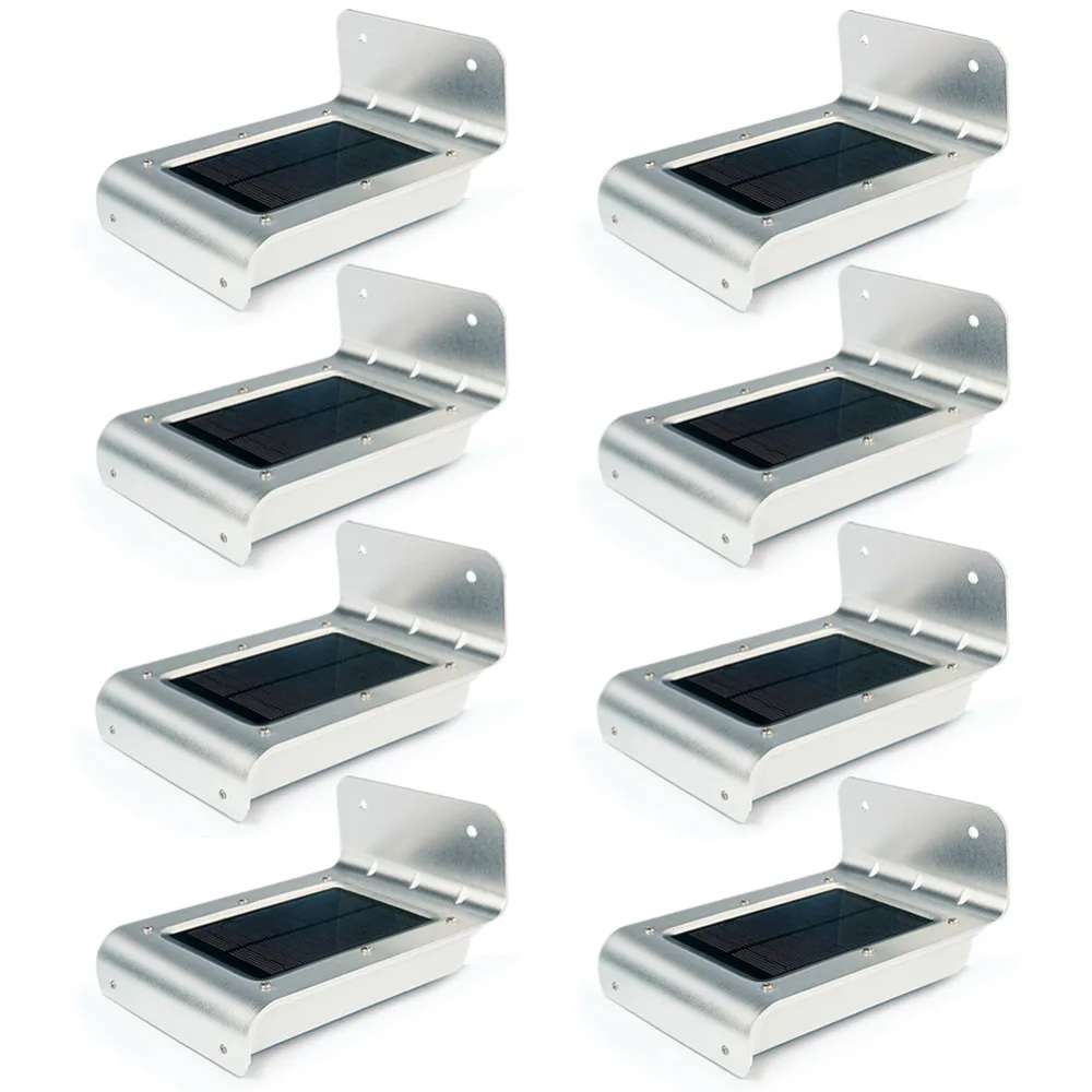 LightInBox 16 LED Солнечная энергия лампа датчик движения двора садовая безопасность