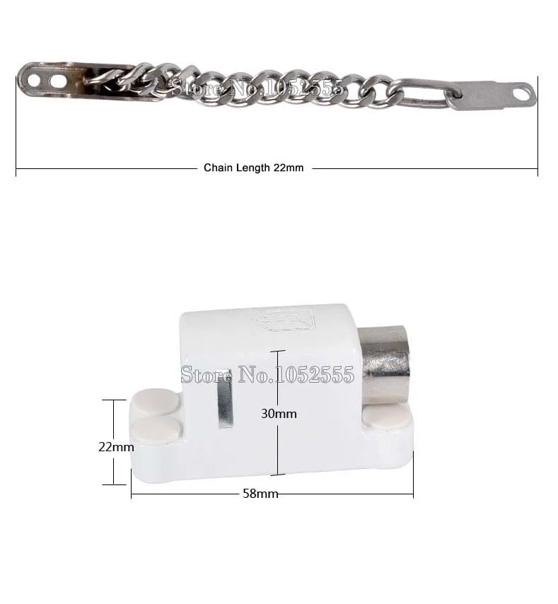 Горячее предложение 2 шт из нержавеющей стали защита окна Болт замок двери и