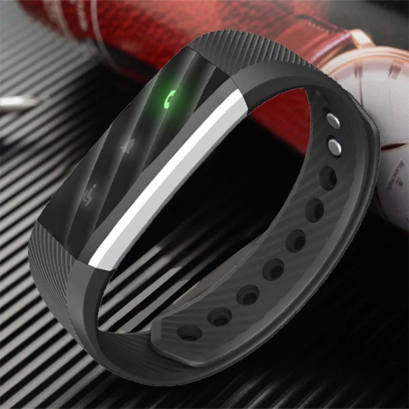 Водонепроницаемый умный браслет с Bluetooth фитнес трекер шагомер съемный будильник