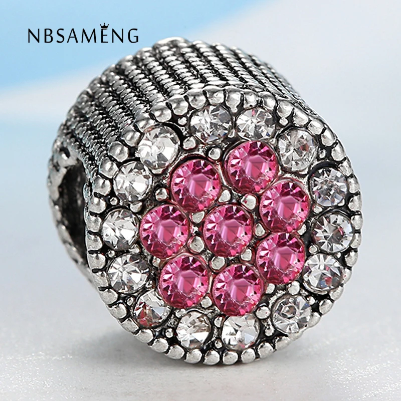 2017 Новый Европейский красочный Полный Кристалл посеребренный бисер Подвески