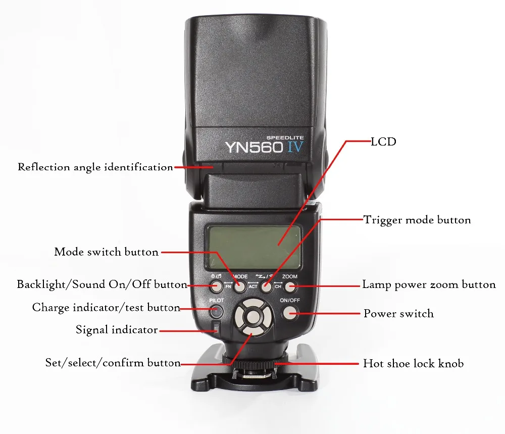 Yongnuo YN560IV YN560 IV YN 560 Вспышка Speedlite 1/200 S 1/20000 Звуковой индикатор для Canon Nikon Olympus Pentax