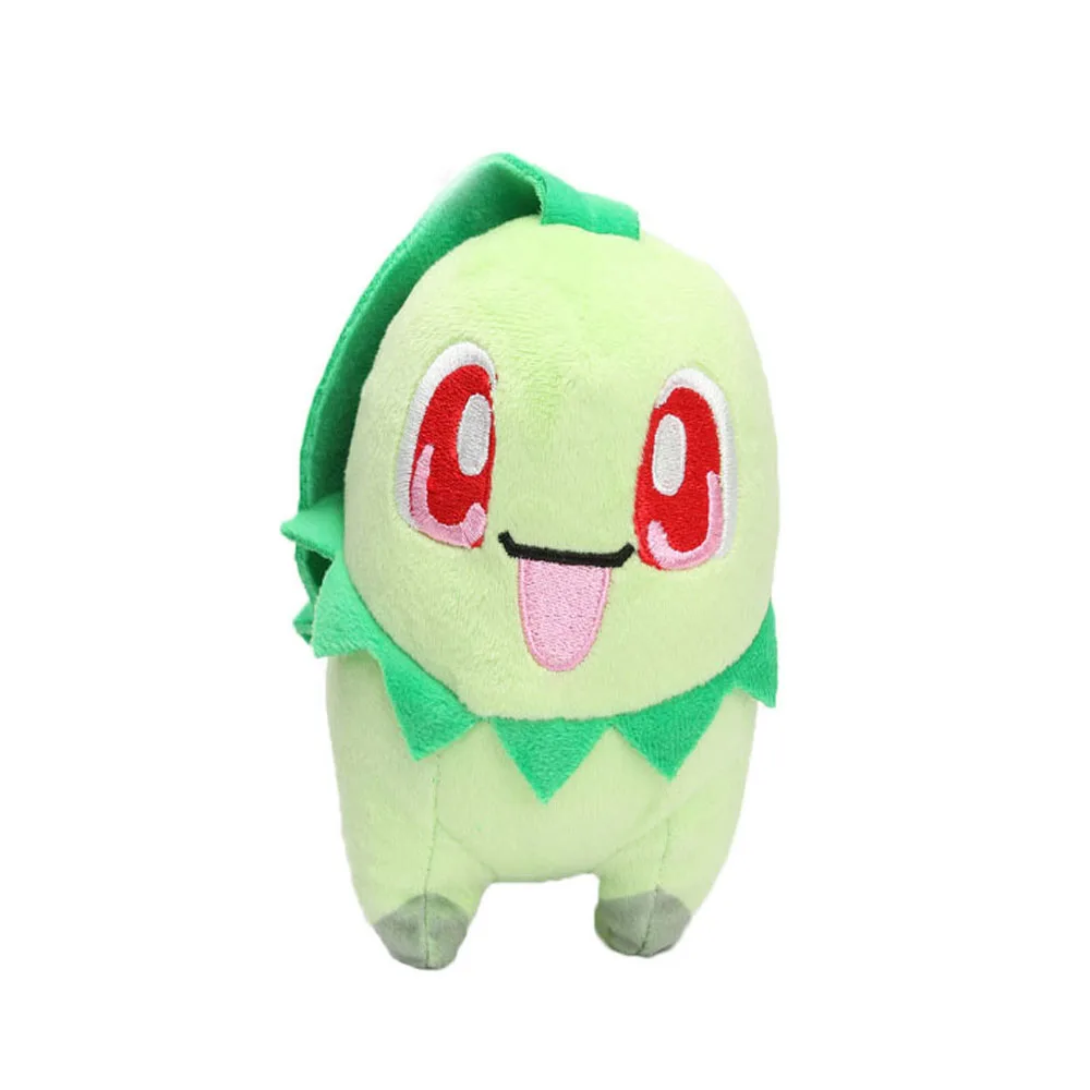 15 20 см новая карманная плюшевая кукла Totodile Chikorita Cyndaquil игрушка мягкая супер для