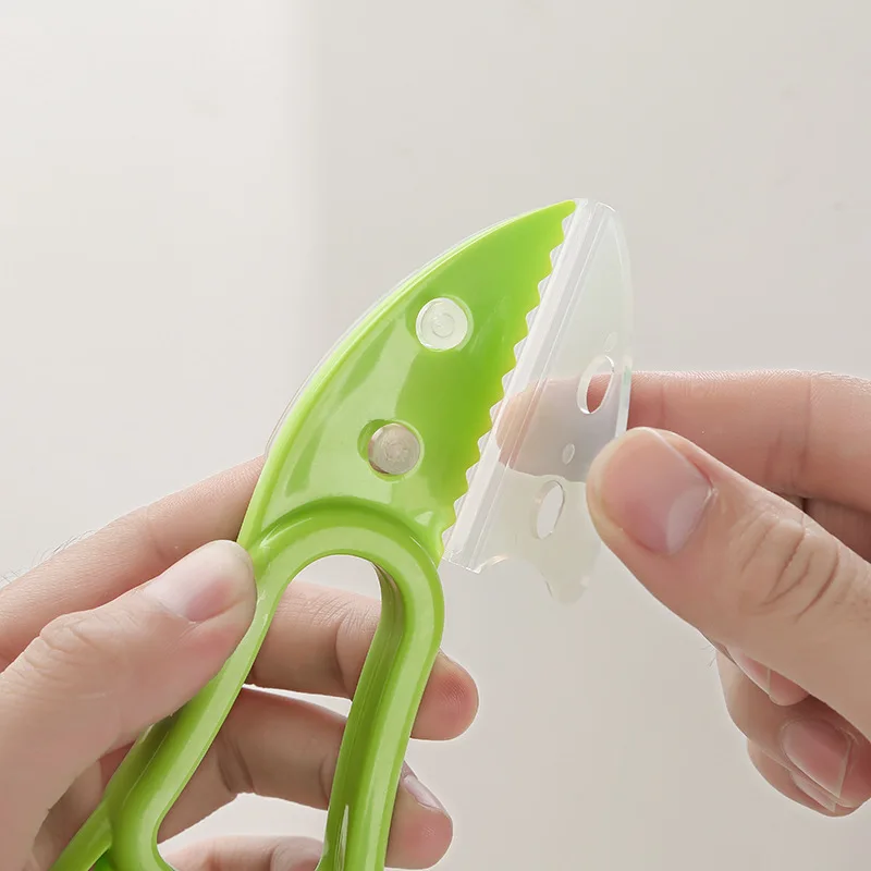 Нож для фруктов инструменты очистки киви 3 в 1 новейший кухонный инструмент 2020