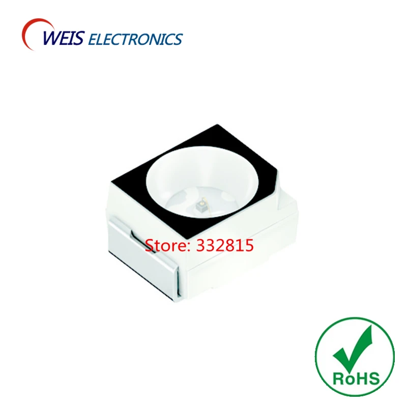 

20pcs LA T68B LAT68B PLCC-2 3528 amber LED /1210/3.5mm*2.8mm 612-624nm 0.06W 1.2-2.4lm 30ma 2V (black surface) Free shipping