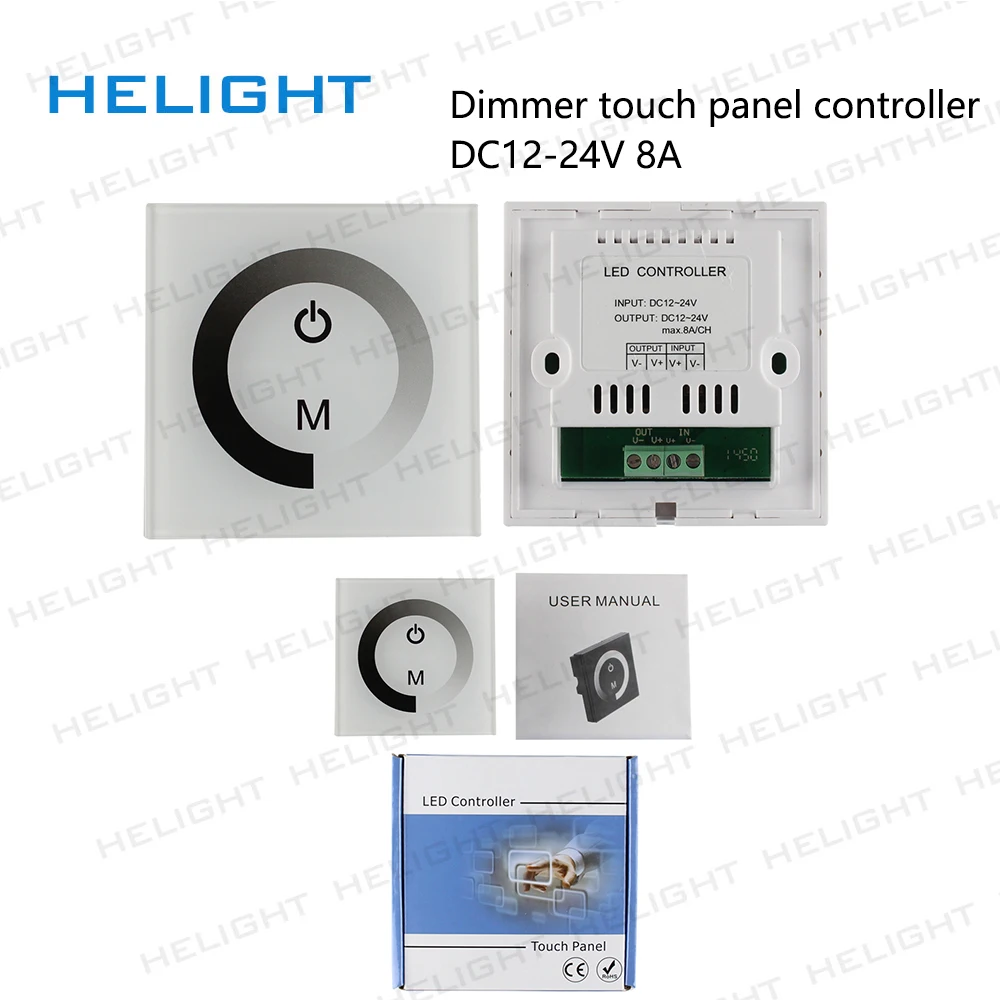 DC12 24V DIY домашнее освещение диммер контроллер Сенсорная панель домашний