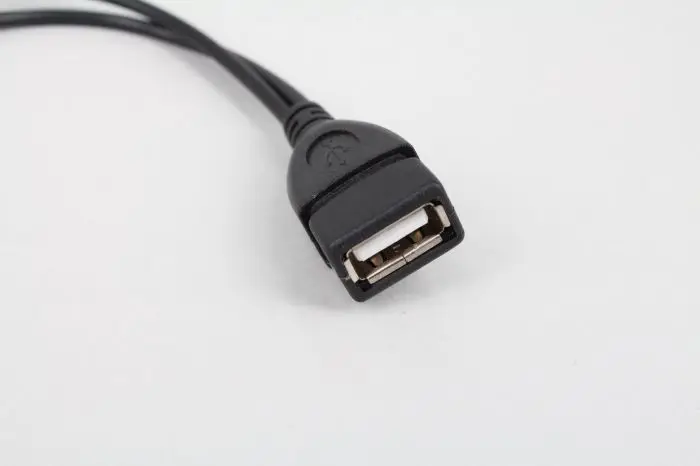 Новейший 1 в OTG Micro USB Host Power Y Splitter адаптер для микро 5 контактного мужского и
