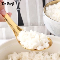 1 pcs rice spoon dinner table stainless steel rice soup spoon home kitchen accessories cooking utensils