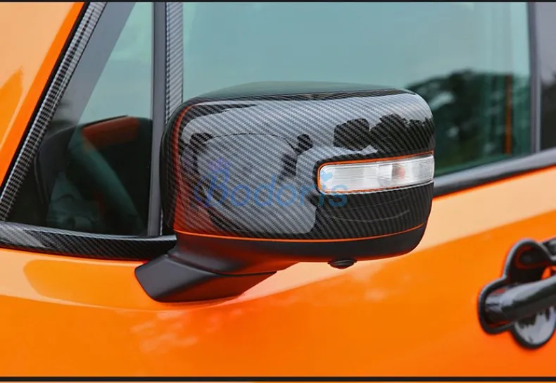 Накладка на противотуманную фару для Jeep Renegade цвет наружный молдинг углеродное