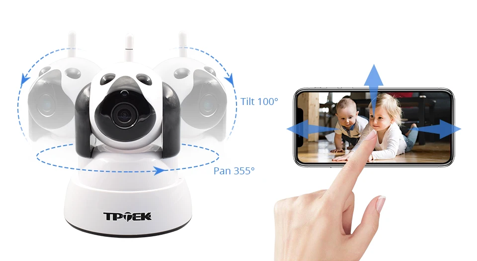 WiFi камера IP камера Wi-Fi беспроводная домашняя безопасность умная PTZ камера сетевая сигнализация для наблюдения домашняя IP камера Детский Монитор Cam
