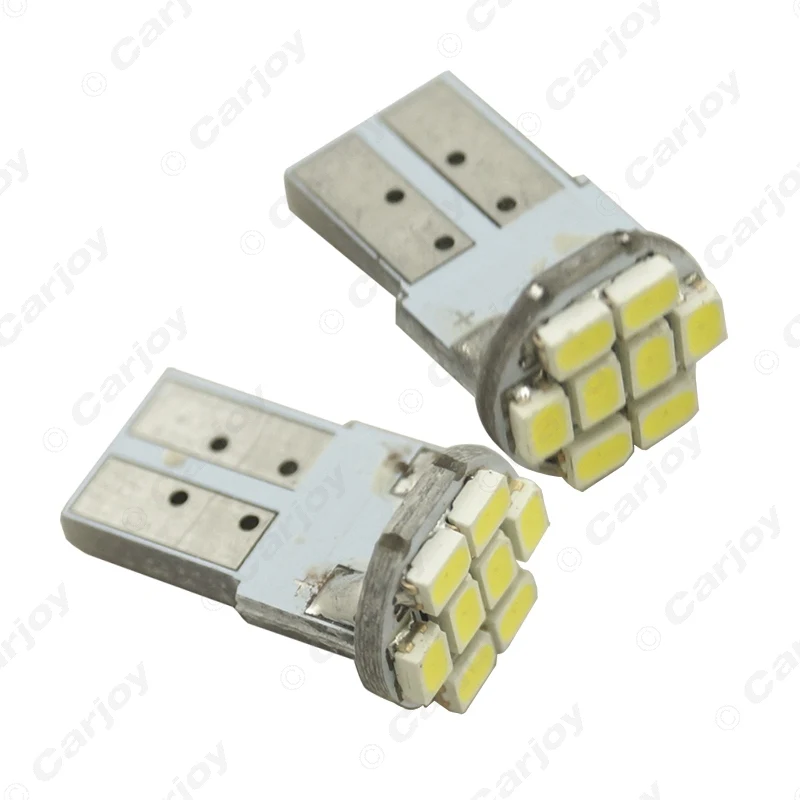 LEEWA 4 шт. мощность белый T10 W5W 194 168 1206 8 SMD 8LED Wdege Автомобильные Боковые светодиодные