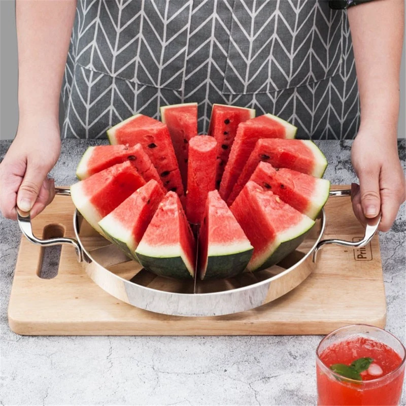 Кухонный резак из нержавеющей стали круглая ломтерезка для фруктов кухонные