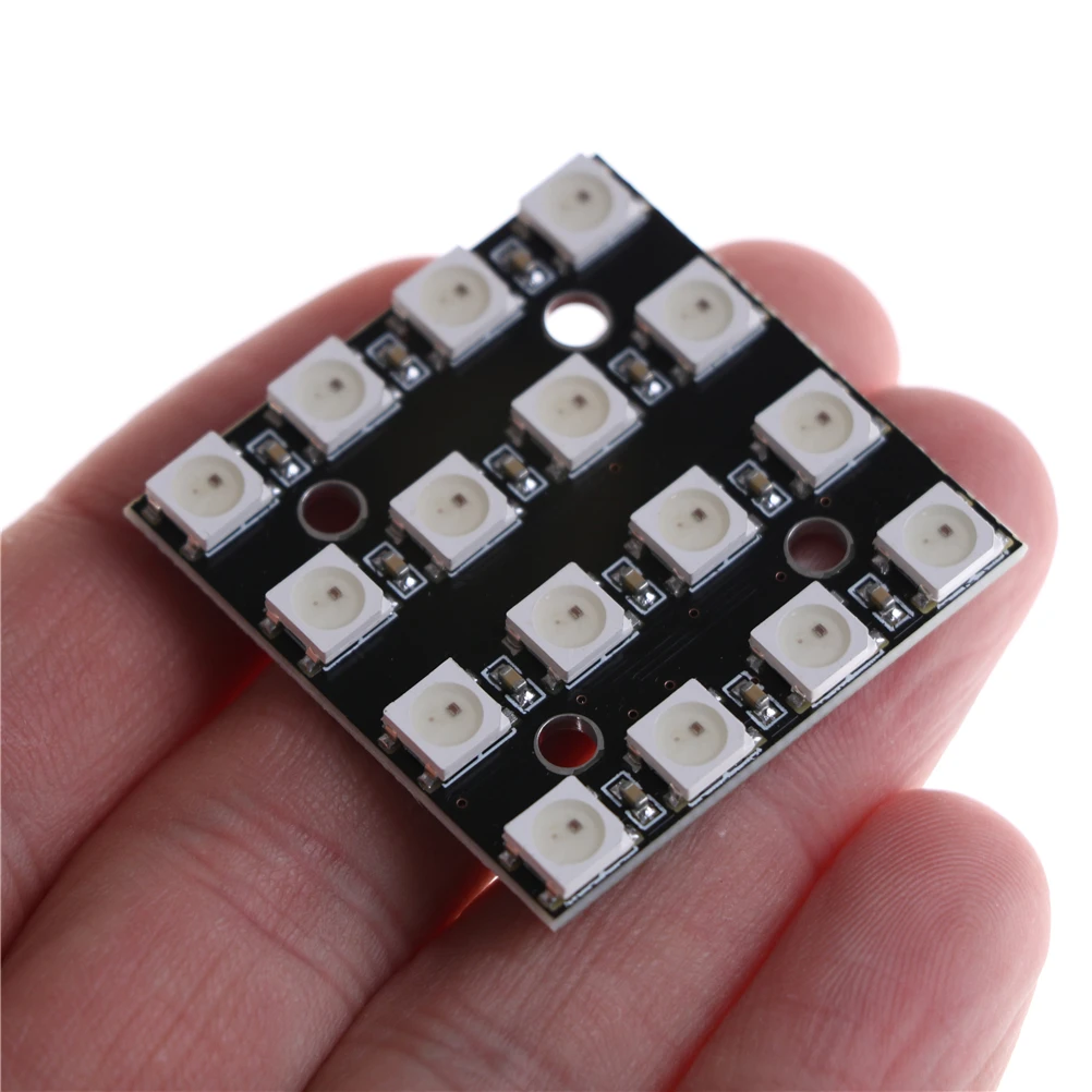 16 битные светодиодсветодиодный RGB лампы WS2812B 5050 светодиодный со встроенными