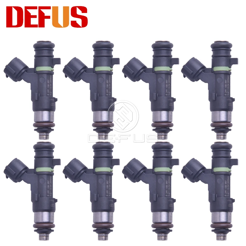 

8X 0280158007 Fuel Injector Nozzle Bico For NISSAN FRONTIER PATHFINDER 09-12 XTERRA 09-14 4.0L V6 0 280 158 007 16600-7S000 NEW