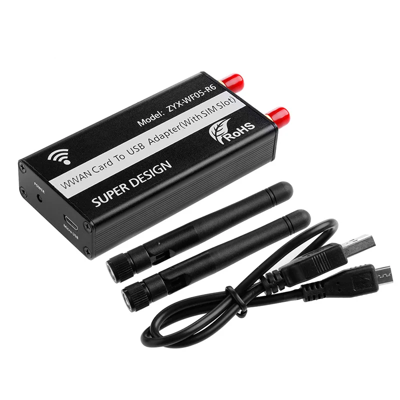 Адаптер PCI E Mini Express к USB со слотом для SIM карты модуля WWAN/LTE|Платы расширения| |