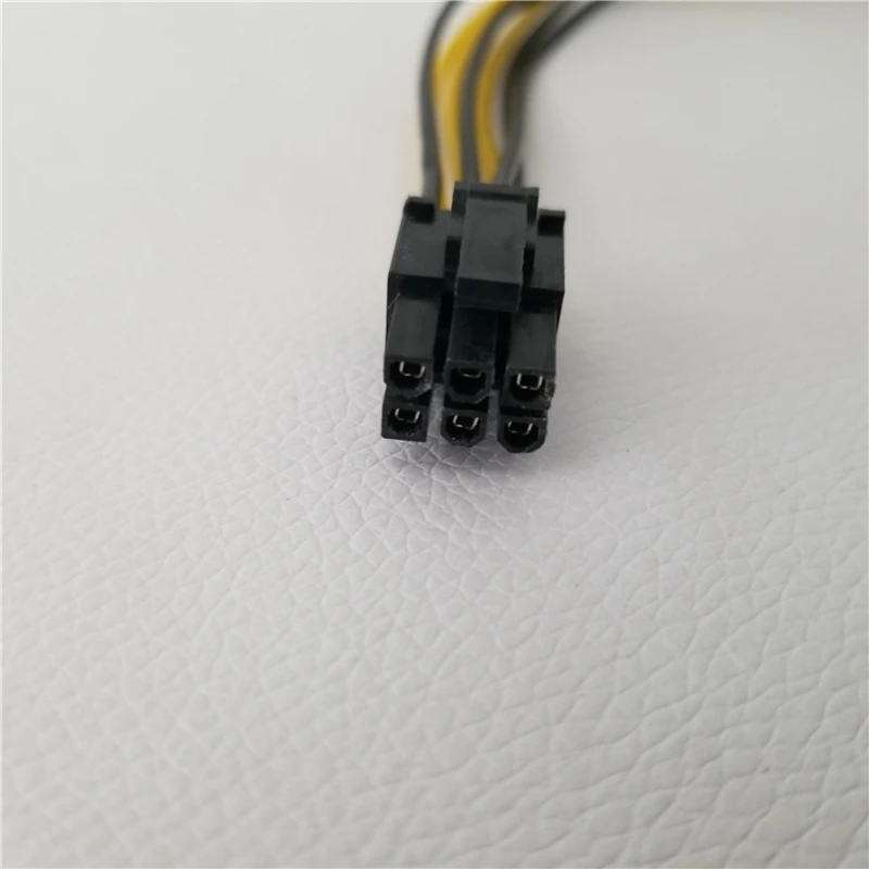 Двойной кабель SATA PCI E PCIE Express 15Pin папа 6Pin Мужской адаптер конвертер питания 18AWG для