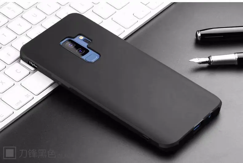 Термопластичный полиуретан Мягкий силикон чехол для samsung S9 плюс Чехол 3D