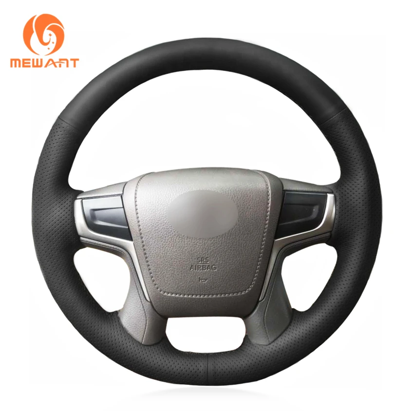 Чехол MEWANT из натуральной кожи для Toyota Land Cruiser 2015 2020 Prado 2017 Crown|car steering wheel cover|steering