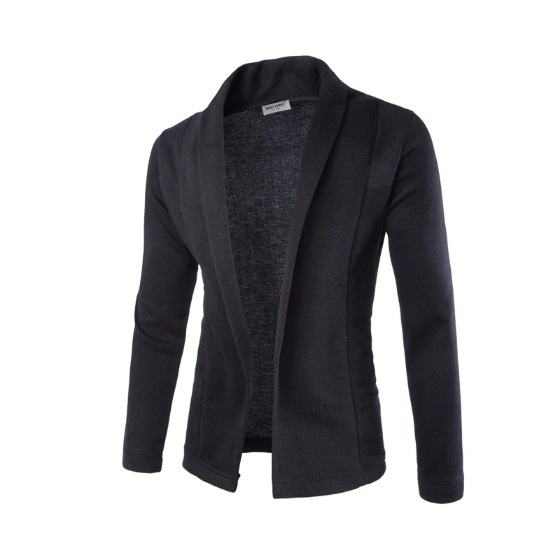

High Quality Autumn Winter Coat Men Casual Cardigan Men Classic Solid Color V-Neck Mens Sweaters Warm Knitwear jacket