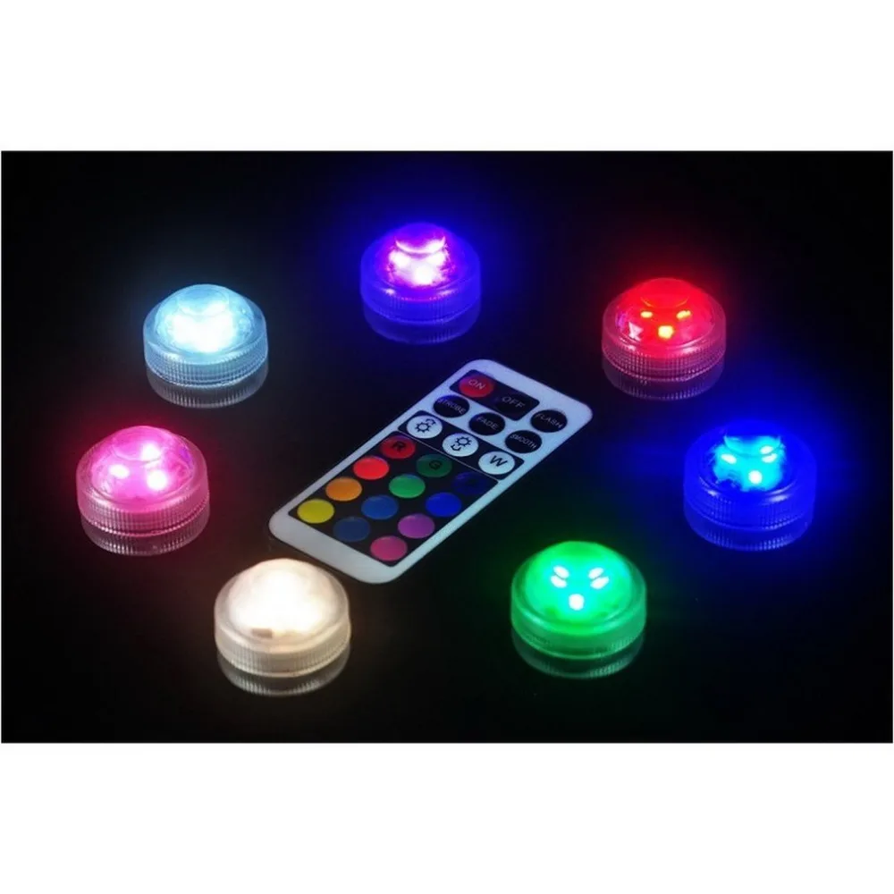 10 групп с дистанционное управление Электроника свеча чайный воск