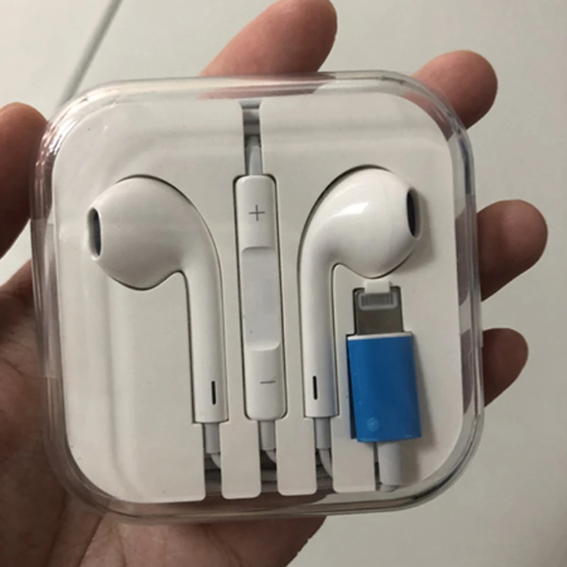 Для iPhone телефон гарнитура HIFI стерео Apple наушники игровой наушник с микрофоном для