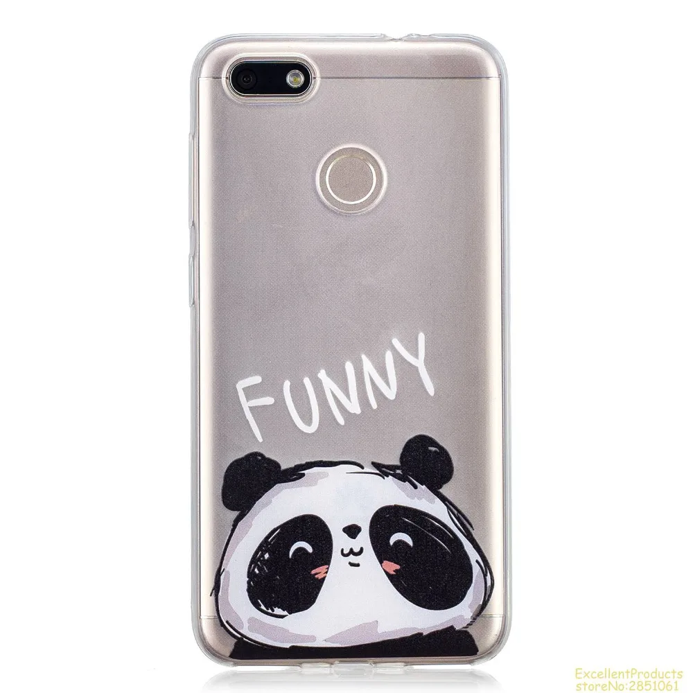 Силиконовый чехол для huawei P9 LITE мини fundas hoesje милый забавный мультфильм с рисунком