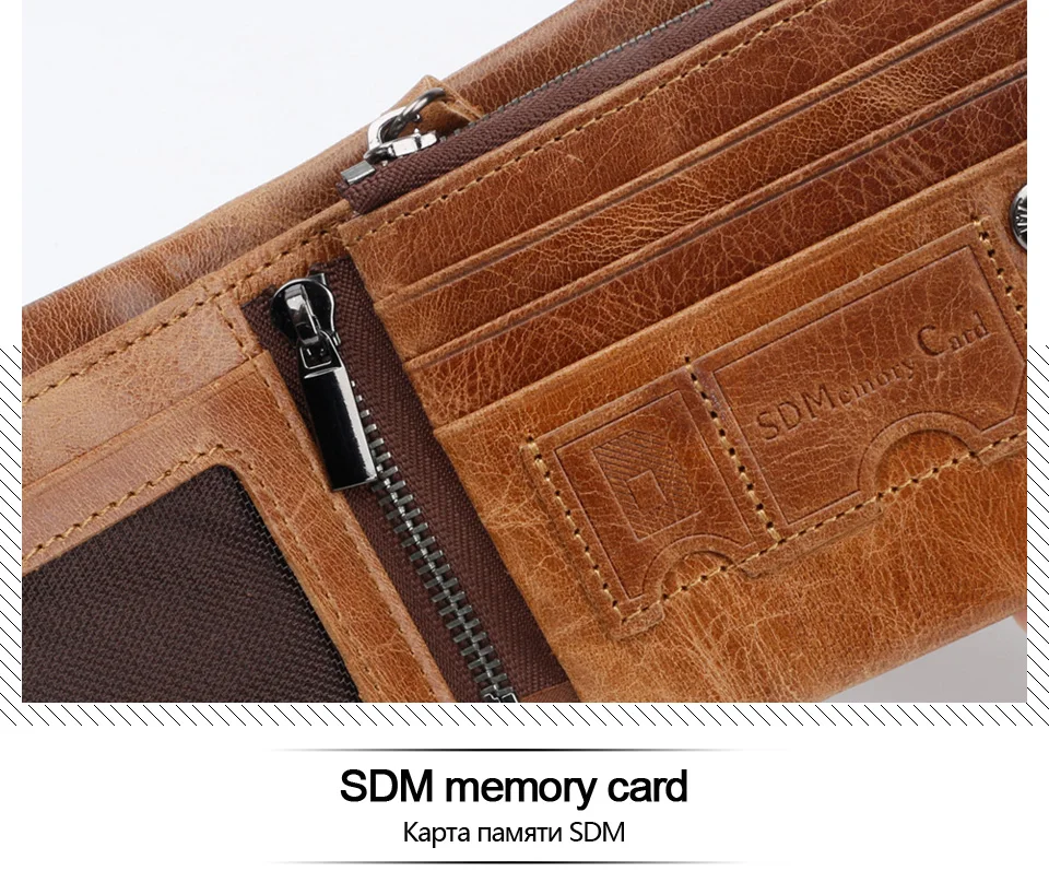 Модный мужской кошелек из телячьей кожи, модный кошелек RFID с карманом для монет, многофункциональный мужской кошелек, высокое качество, мужской держатель для карт