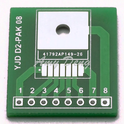 20 шт./лот TO263 8 адаптер пластина D2 PAK поворота DIP2.54|turn|turn plate |