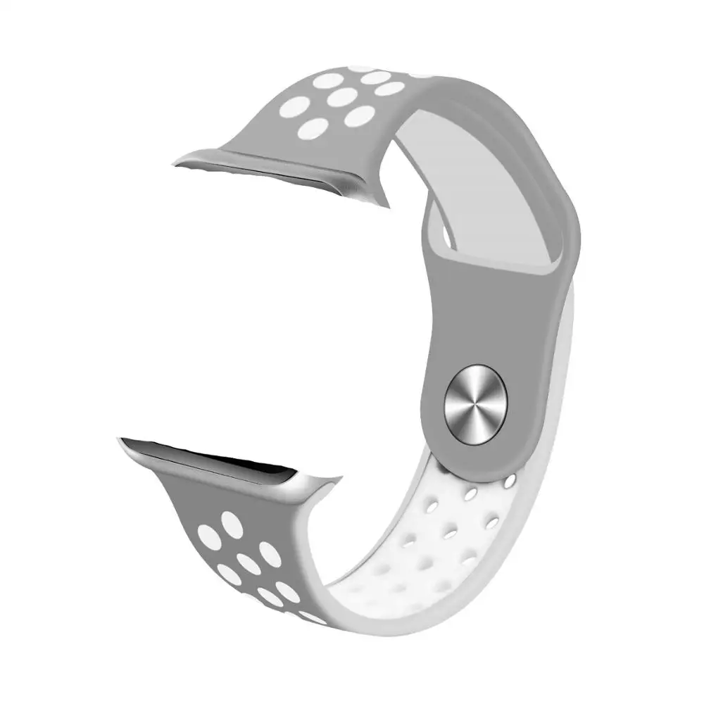 silver white strap IWO 8 Bluetooth умные часы спортивные Шагомер информация советы вызова IWO8 SmartWatch для Apple IPhone Xiaomi Android смартфон 8 - Цвет: silver white strap