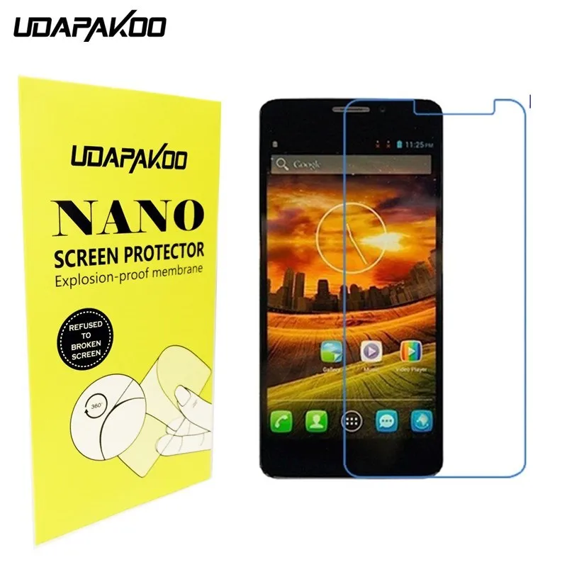 Для Alcatel One Touch Idol X + 6043 s9 7050 C7 S7 7045A 2 s OT 6037 мягкий Стекло пленка изготавливаемая по