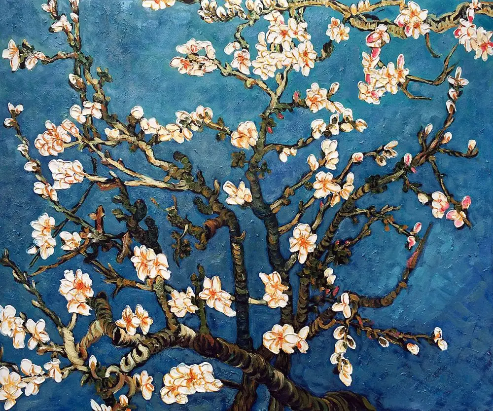 Vincent Van Gogh ручная роспись маслом холст Репродукция художественные ветви с цветком