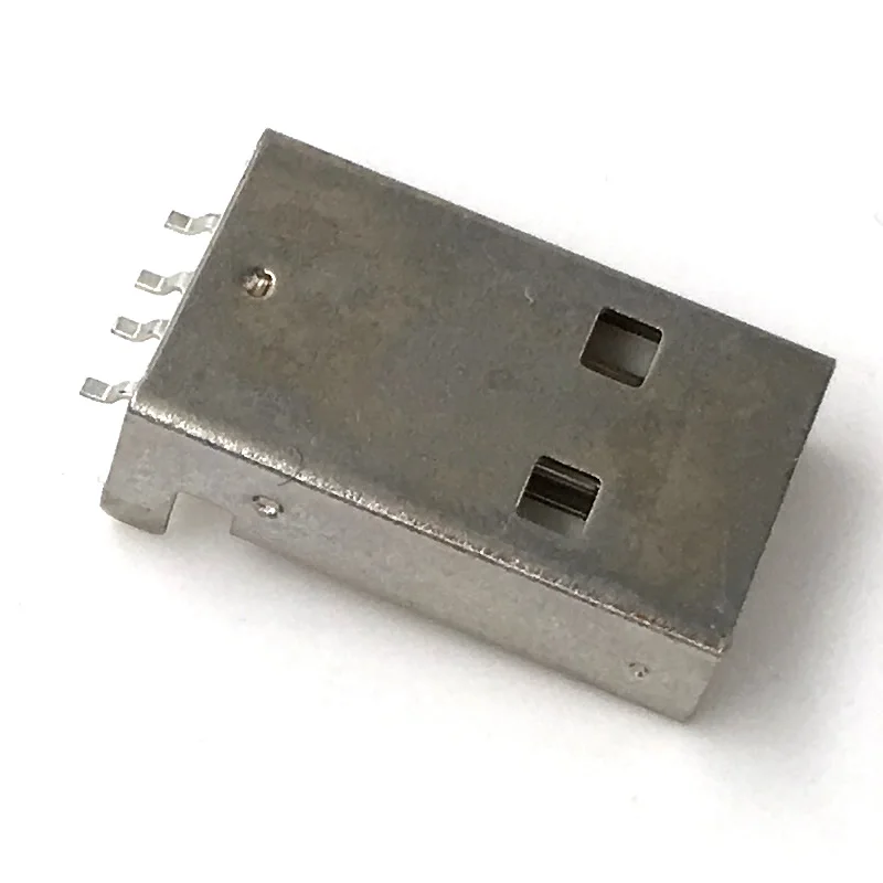 10 шт. USB 2 0 4 контактный разъем типа A белый SMD для передачи данных и